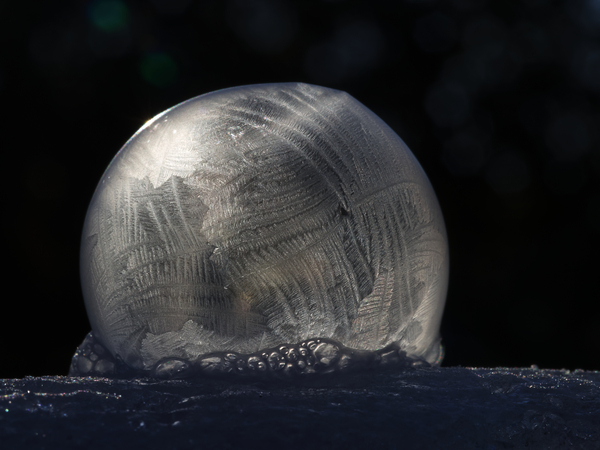 Frozen Bubble by Suzanne Bonin