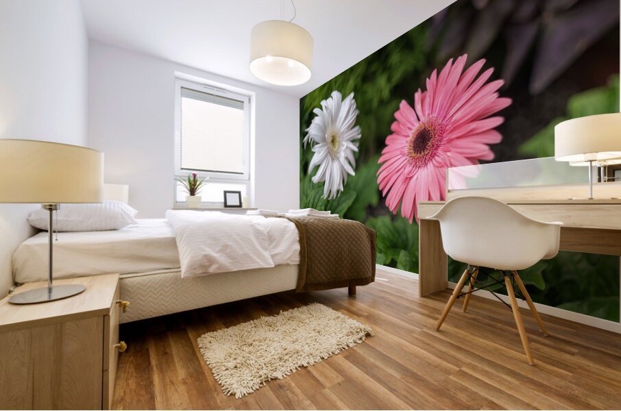 Pearl Petals Mural print