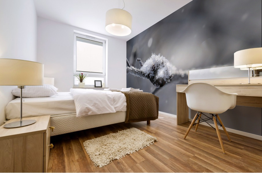 Frozen Wild Berry Mural print