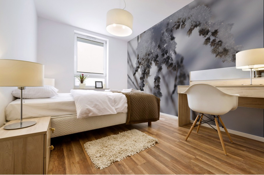 Frozen Goldenrod Mural print