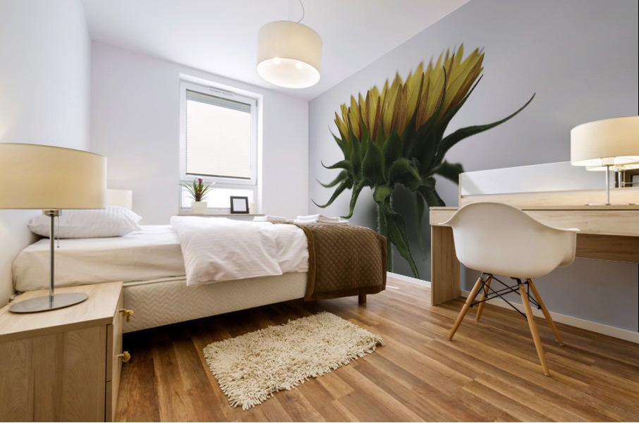 Sunflower Side View Mural print
