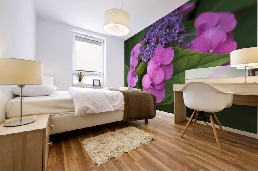 Showy Ladies Mural print