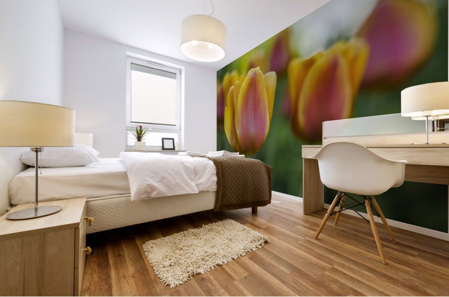 Siblings Mural print