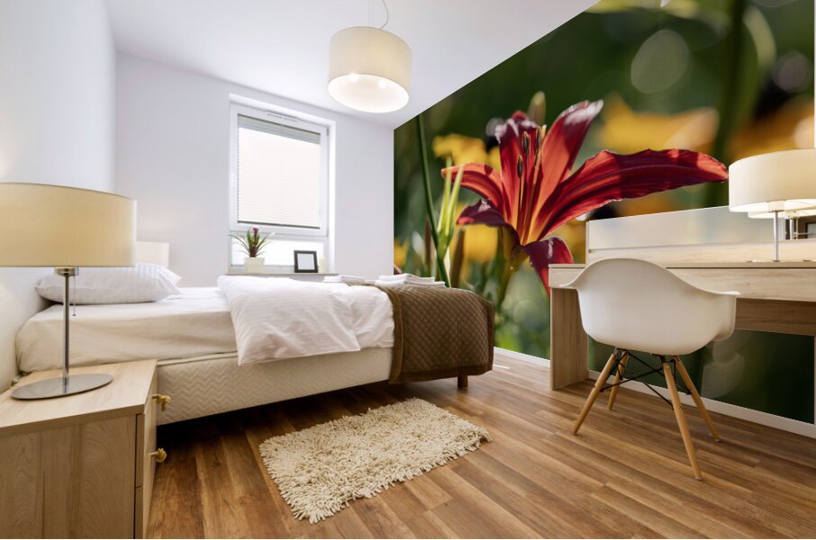 In the Field Mural print