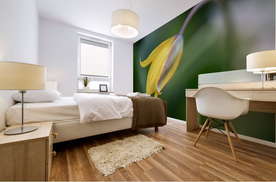 Yellow Bliss Mural print