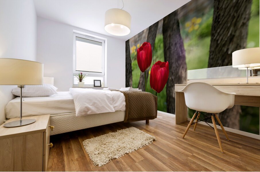 Under the Trees Mural print