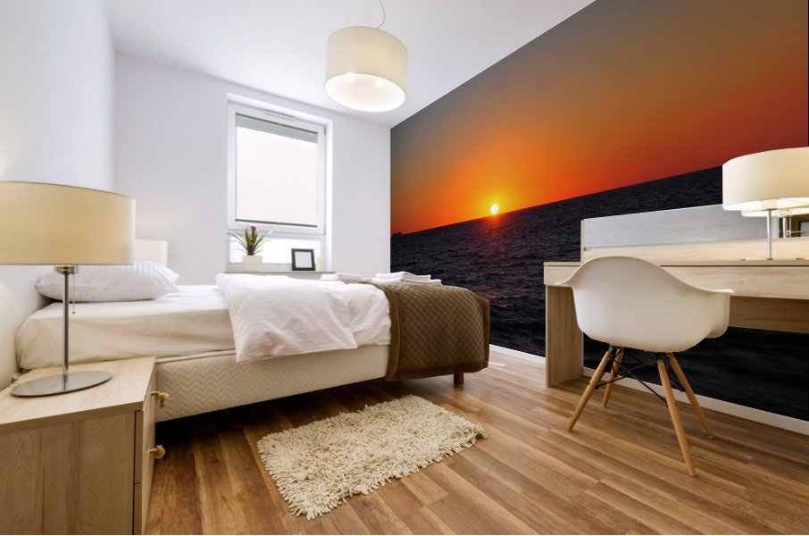 Caribbean Sunrise Mural print