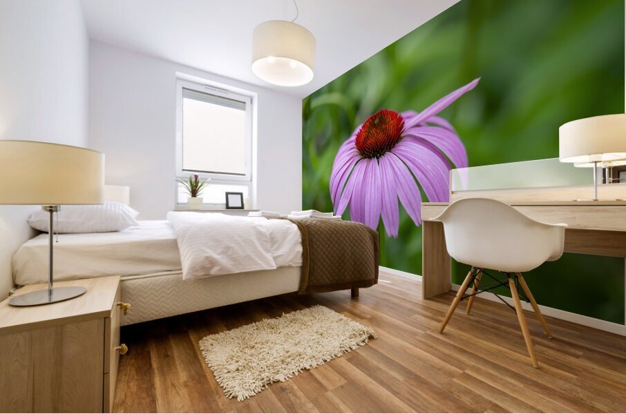 Ruby Star Mural print