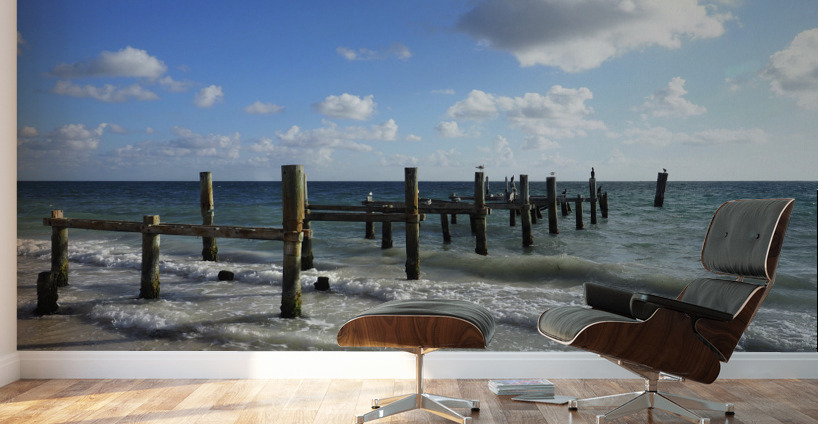 Old Dock Wall Murals