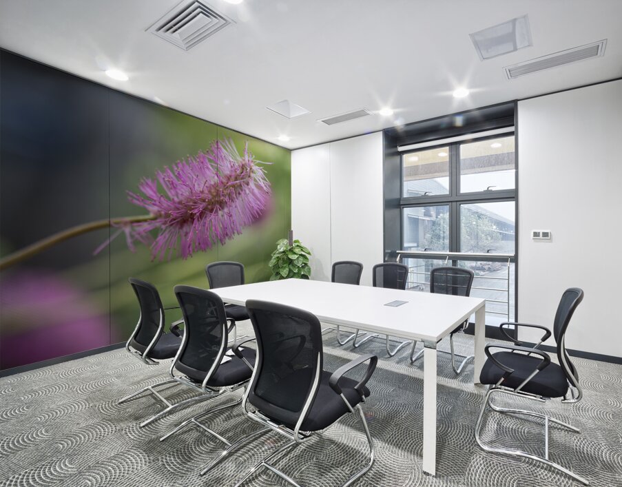 Squirrel Tail Wall Printing