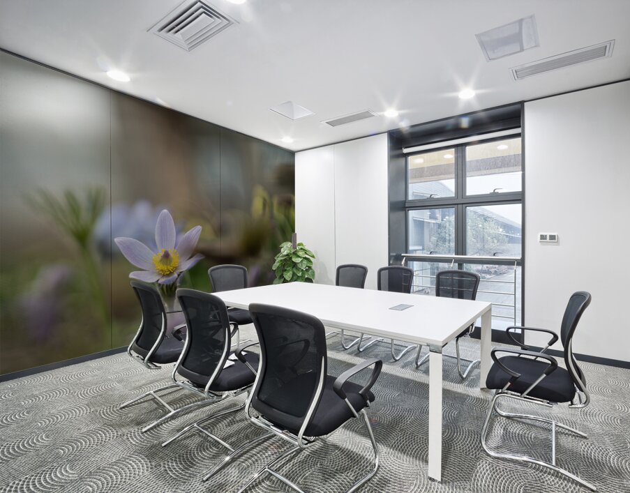 Purple Haze Wall Printing