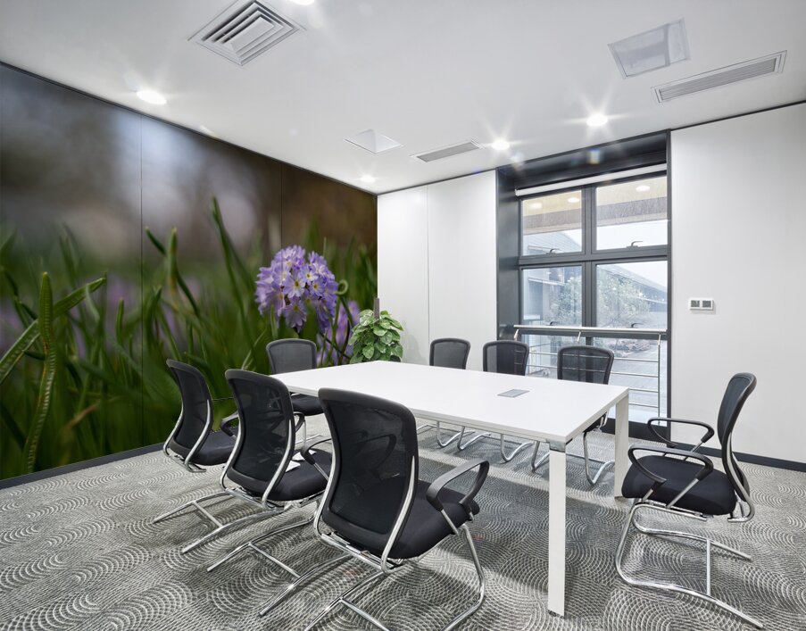 Purple Hues Wall Printing