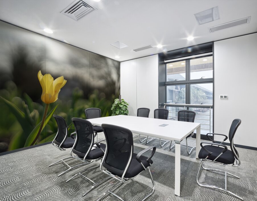 Twilight Tulip Wall Printing