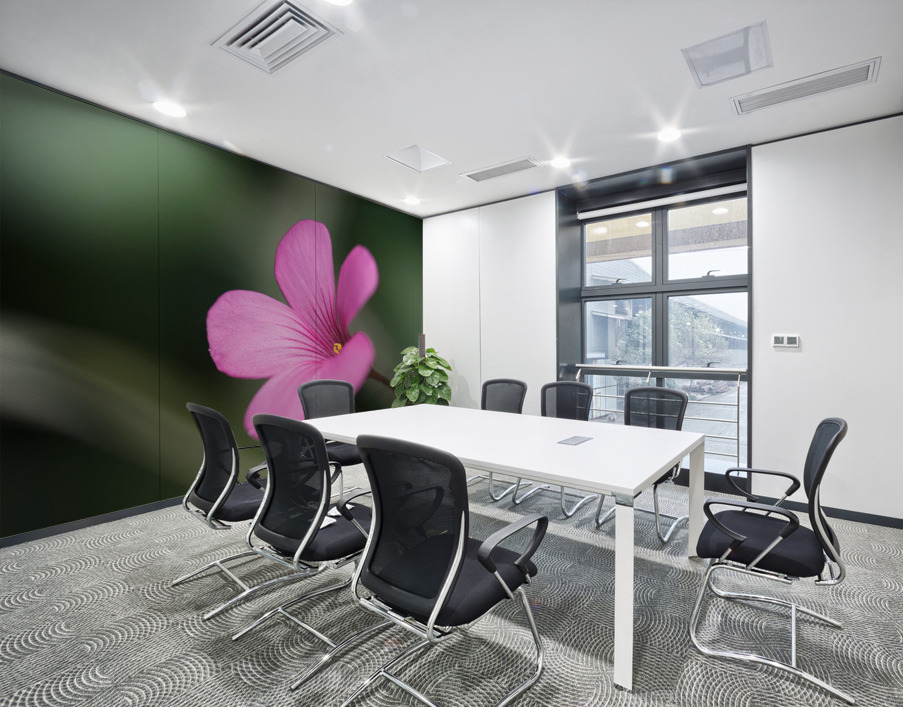 Splash Of Color Wall Printing