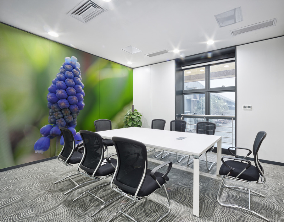 Muscari Wall Printing