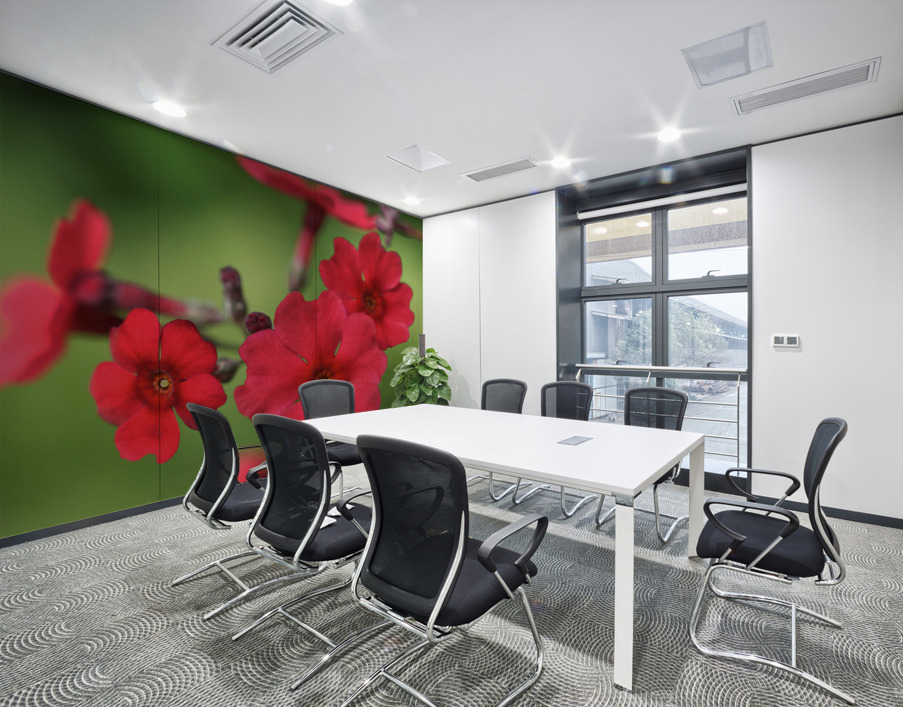 Japanese Primrose Wall Printing