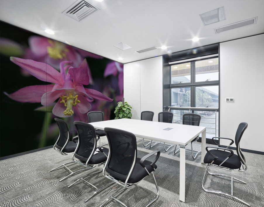 Darling Columbine Wall Printing