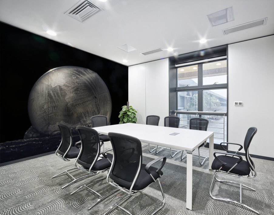 Frozen Bubble Wall Printing