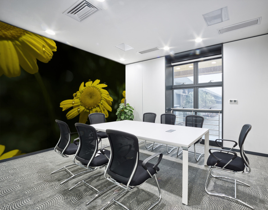 Charming Lady Wall Printing