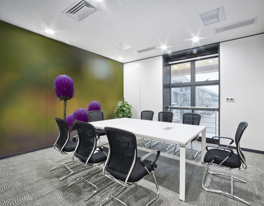 Globe Amaranth Wall Printing