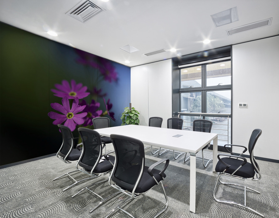 Dainty Blossoms Wall Printing