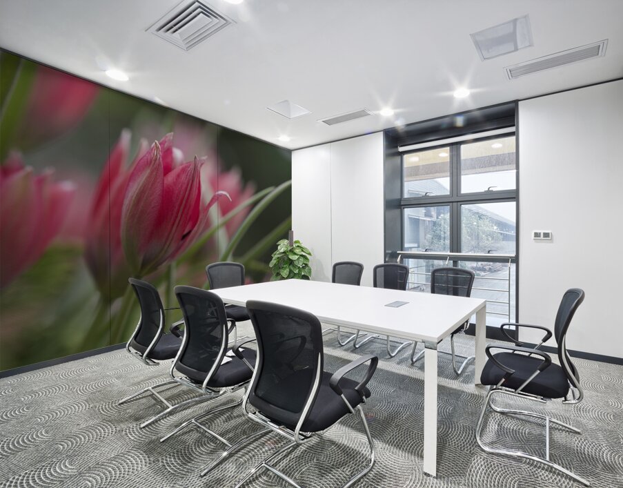 Charming Ladies Wall Printing