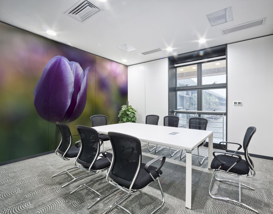 The Purple One Wall Printing