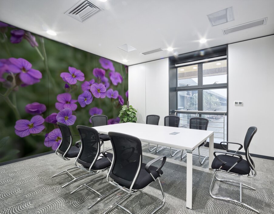 Lilacbush Wall Printing