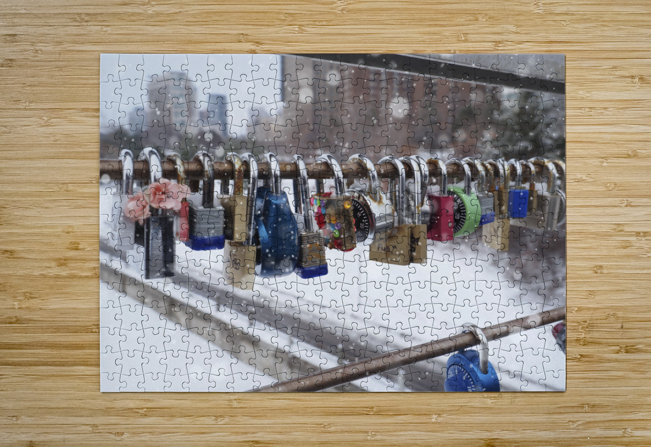 Love Locks Suzanne Bonin Puzzle printing