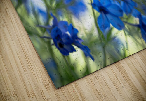 Bluest Blue Flowers Suzanne Bonin puzzle