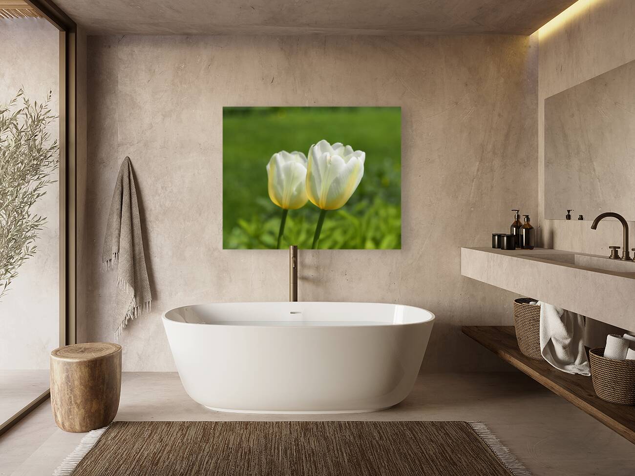 Yellow and White Reproduction